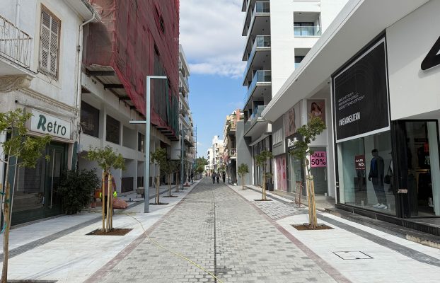 Ολοκλήρωση Κατασκευαστικών Εργασιών του βόρειου τμήματος της οδού Ερμού – Άνοιγμα Εμπορικού Κέντρου Λάρνακας