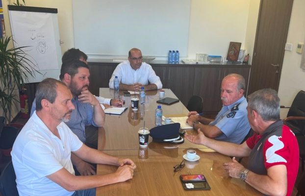 Συζήτηση θεμάτων γενικής αστυνόμευσης της πόλης