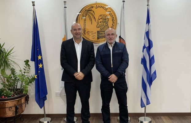 Επίσκεψη Βουλευτή Λάρνακας κ. Χρίστου Ορφανίδη στο Γραφείο Δημάρχου