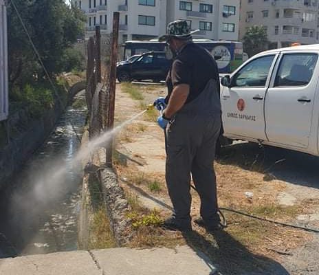 ΚΑΤΑΠΟΛΕΜΗΣΗ ΕΝΤΟΜΩΝ ΚΑΙ ΤΡΩΚΤΙΚΩΝ ΣΤΗ ΛΑΡΝΑΚΑ