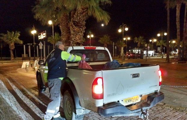 Έναρξη εργασιών δειγματοληψίας στο Δήμο Λάρνακας για την Παγκύπρια Μελέτη Ποσοτικής και Ποιοτικής Σύστασης Δημοτικών Αποβλήτων