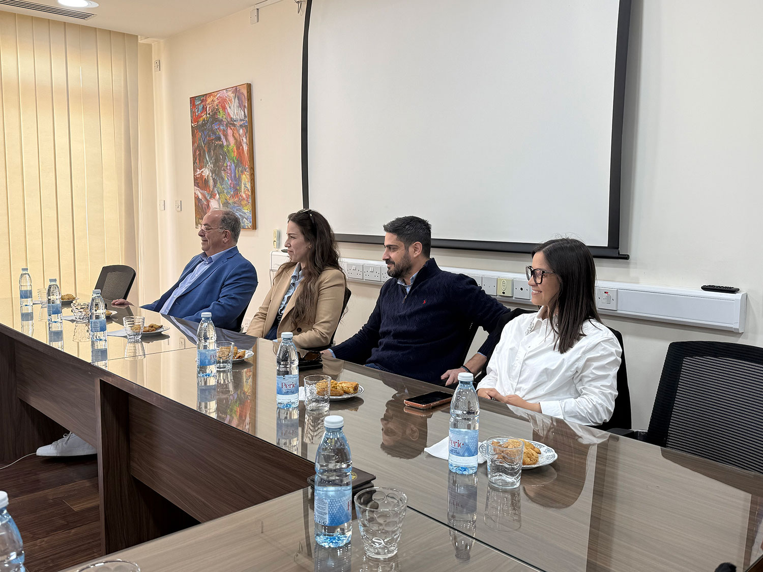Συνάντηση Δημάρχου Λάρνακας με τον Δρ. Οδυσσέα Μιχαηλίδη για θέματα ανάπτυξης της πόλης
