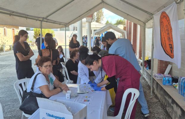 Μεγάλη συμμετοχή στην εκστρατεία δωρεάν ιατρικών εξετάσεων στον προσφυγικό συνοικισμό Τσιακκιλερού