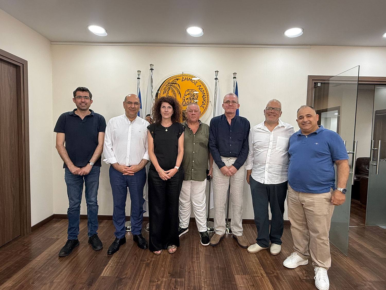 Επίσκεψη Αντιπροσωπείας του Οδοντιατρικού Συλλόγου Σόφιας στο Δημαρχείο Λάρνακας