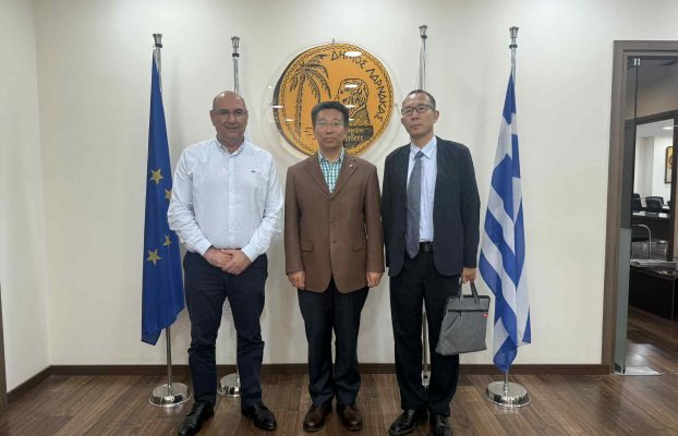 Συνάντηση Δημάρχου Λάρνακας με τον Πρέσβη της Λαϊκής Δημοκρατίας της Κίνας
