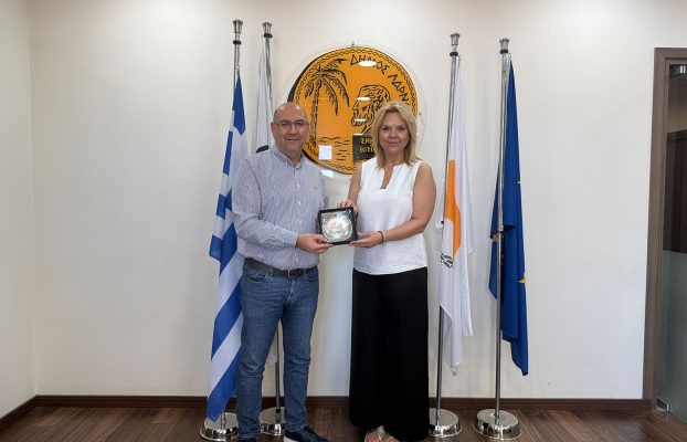 Επίσκεψη της Δημάρχου Χαλκιδέων στον Δήμο Λάρνακας