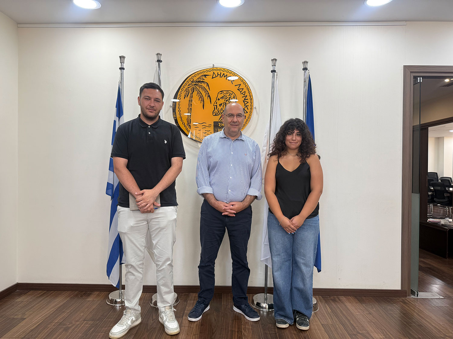 Συνάντηση Δημάρχου Λάρνακας με την Προοδευτική Κίνηση Φοιτητών για την ανάπτυξη πανεπιστημιακών σχολών στην πόλη