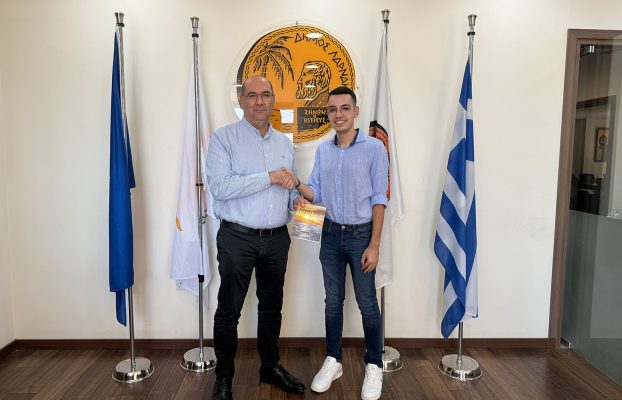 Συνάντηση Δημάρχου Λάρνακας με φοιτητή στο Πανεπιστήμιο του Durham για Παρουσίαση Ερευνητικής Εργασίας με επίκεντρο την Υποψηφιότητα Λάρνακας 2030