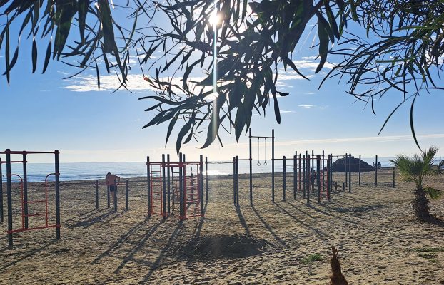 Pioneering Coastal Calisthenics Park at  Larnaka’s Kastella Beach
