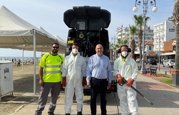Παραλαβή Νέου Οχήματος Καθαρισμού από το Δήμο Λάρνακας