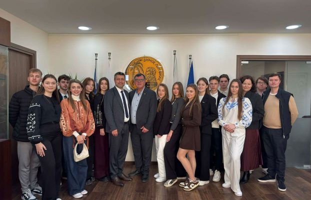 Συνάντηση του νέου Πρέσβη της Ουκρανίας με τον Αντιδήμαρχο Λάρνακας