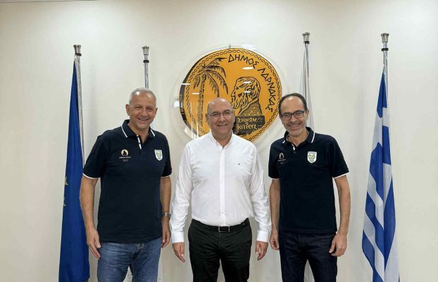 Πρώτη επίσημη συνάντηση Δήμου Λάρνακας με την Κυπριακή Ολυμπιακή Επιτροπή για τους Αγώνες Μικρών Κρατών Ευρώπης 2031