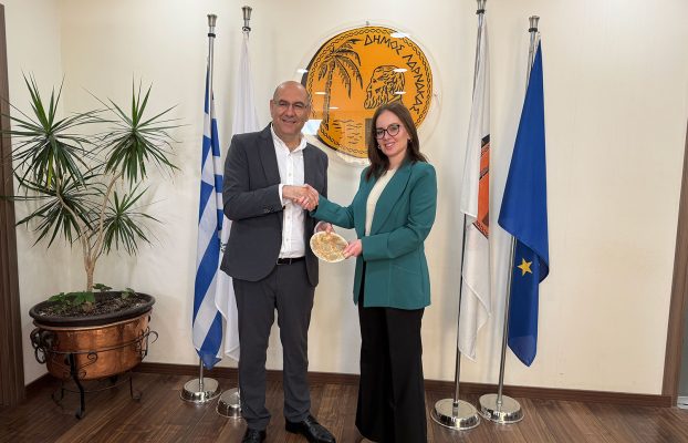 Συνάντηση Δημάρχου Λάρνακας κ. Ανδρέα Βύρα με την Πρέσβειρα της Αρμενίας στην Κύπρο κα Inna Torgomyan