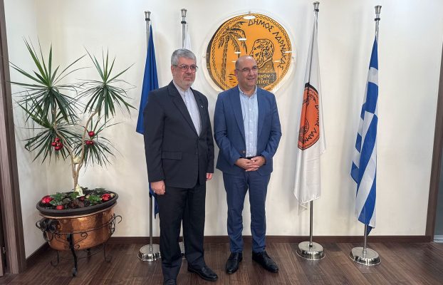 Συνάντηση Δημάρχου Λάρνακας με τον Πρέσβη της Ισλαμικής Δημοκρατίας του Ιράν στην Κύπρο