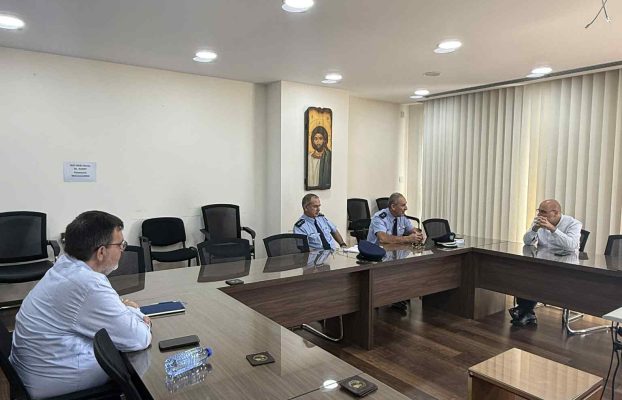 Συνάντηση Δημάρχου Λάρνακας με το νέο Αστυνομικό Διευθυντή Λάρνακας