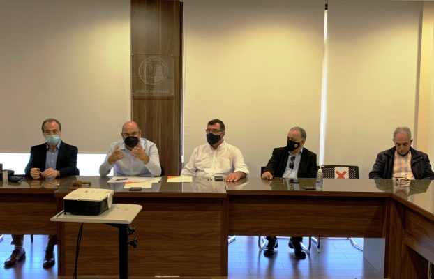ΥΠΟΓΡΑΦΗ ΣΥΜΒΟΛΑΙΟΥ ΓΙΑ ΤΗΝ ΕΤΟΙΜΑΣΙΑ ΜΕΛΕΤΗΣ ΚΑΙ ΕΠΙΒΛΕΨΗΣ ΤΟΥ ΕΡΓΟΥ «ΣΤΕΓΑΣΗ ΤΩΝ ΥΠΗΡΕΣΙΩΝ ΤΟΥ ΔΗΜΟΥ ΛΑΡΝΑΚΑΣ ΣΤΟ ΧΩΡΟ ΤΟΥ ΠΑΛΙΟΥ ΝΟΣΟΚΟΜΕΙΟΥ ΛΑΡΝΑΚΑΣ» ΑΡ. ΔΙΑΓΩΝΙΣΜΟΥ 11/2021